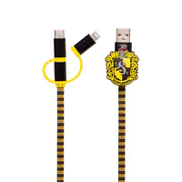 Thumbs Up ! Hogwarts Hufflepuff 3in1 Lightning/Micro/USB-C