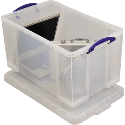 Really Useful Box Archivbox 84C 44x38x71cm 84l transparent Really Useful Box Archivbox 84C 44x38x71cm 84l transparent