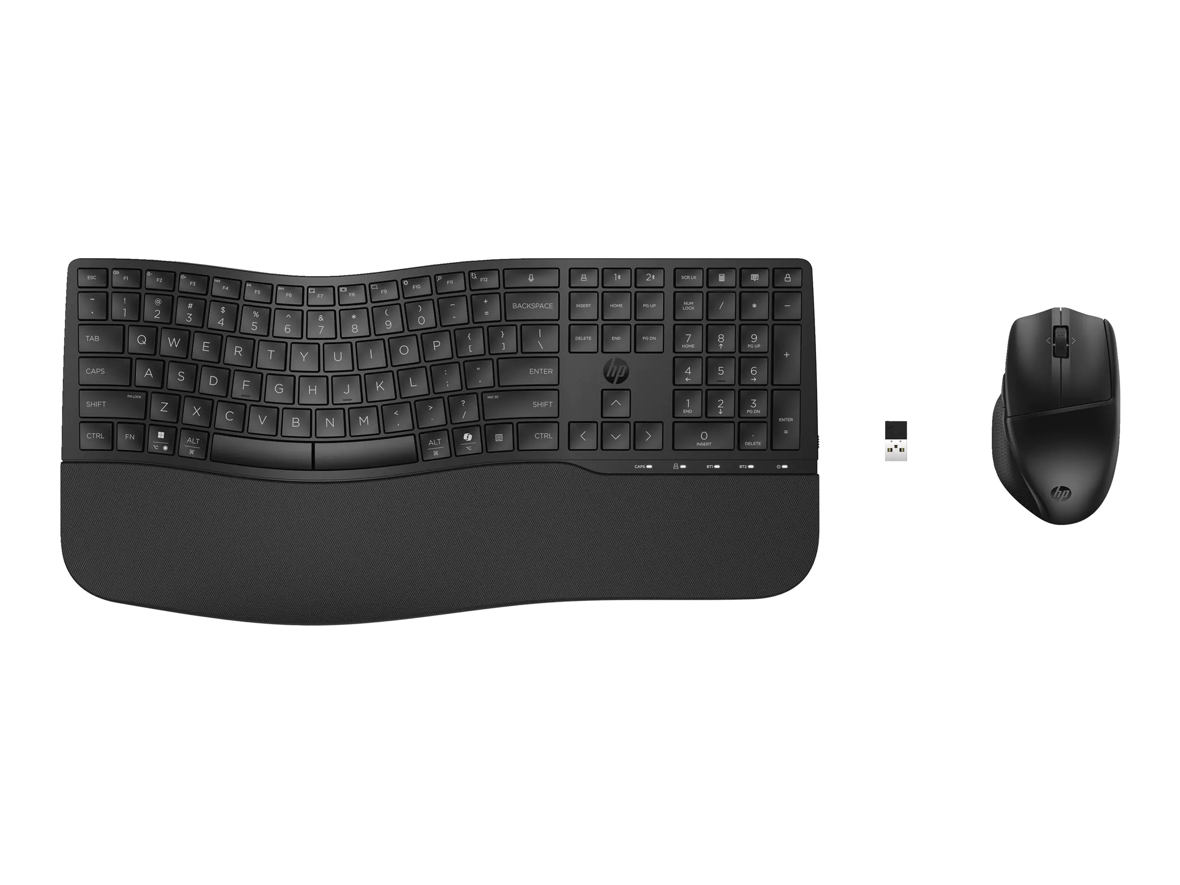 HP 685 CFT Dual-Mode KB/Mse Combo - Tastatur - 4.000 dpi