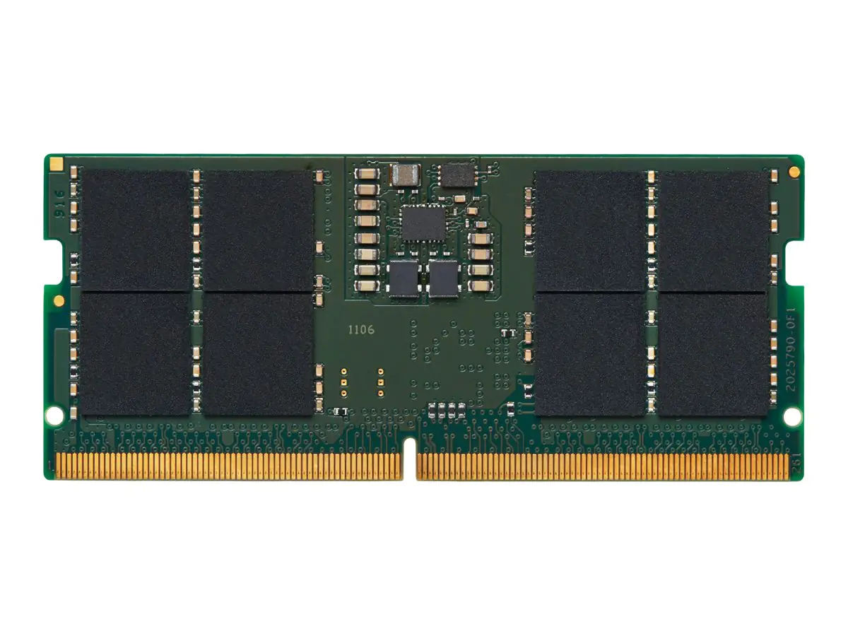 Kingston ValueRAM - DDR5 - Modul - 32 GB - SO DIMM 262-PIN - 5600 MHz - CL46 - 1.1 V - ungepuffert - on-die ECC