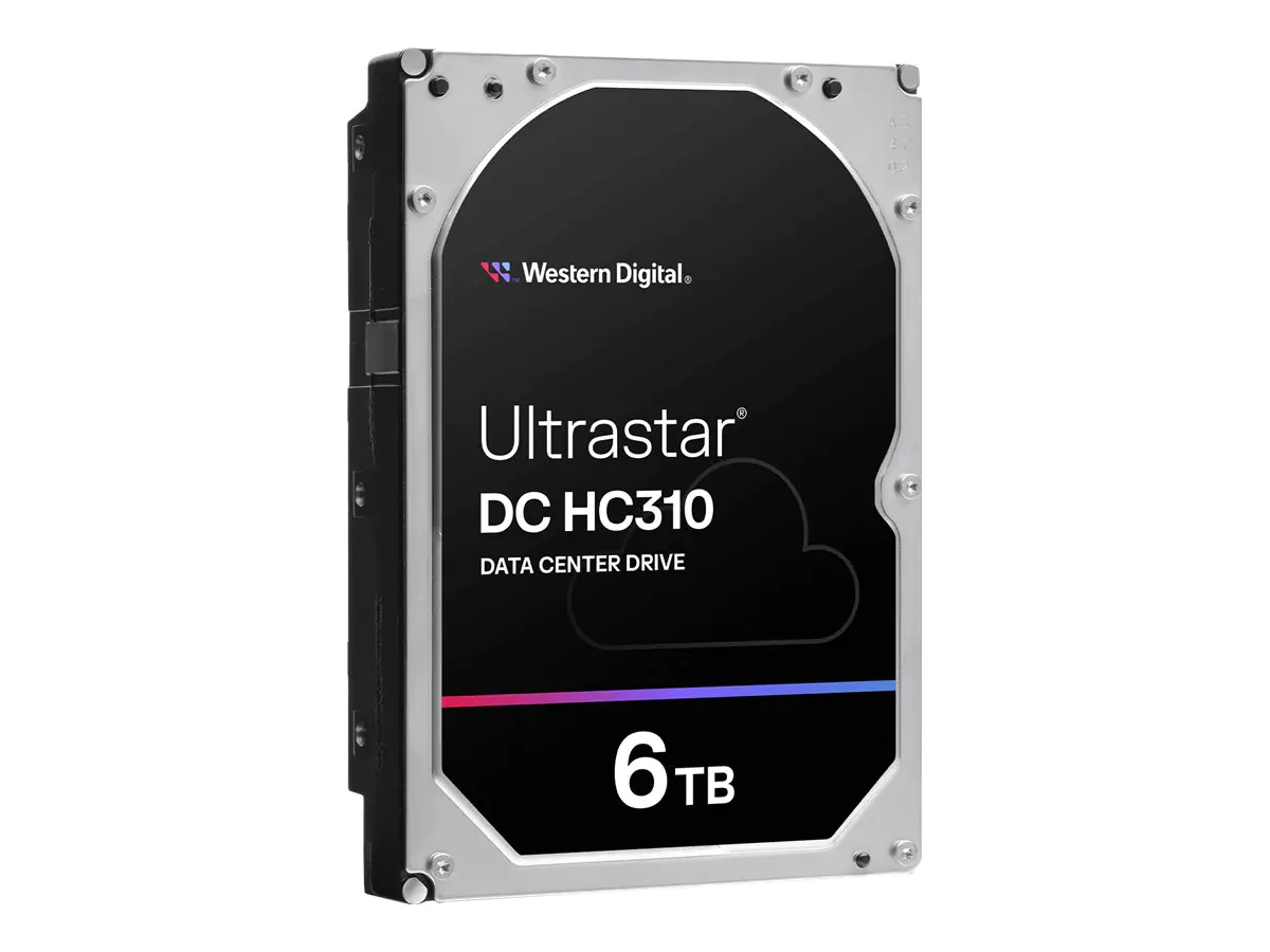 WD Ultrastar DC HC310 HUS726T6TAL4204 - Festplatte - 6 TB - intern - 3.5" (8.9 cm) - SAS 12Gb/s - 7200 rpm - Puffer: 256 MB