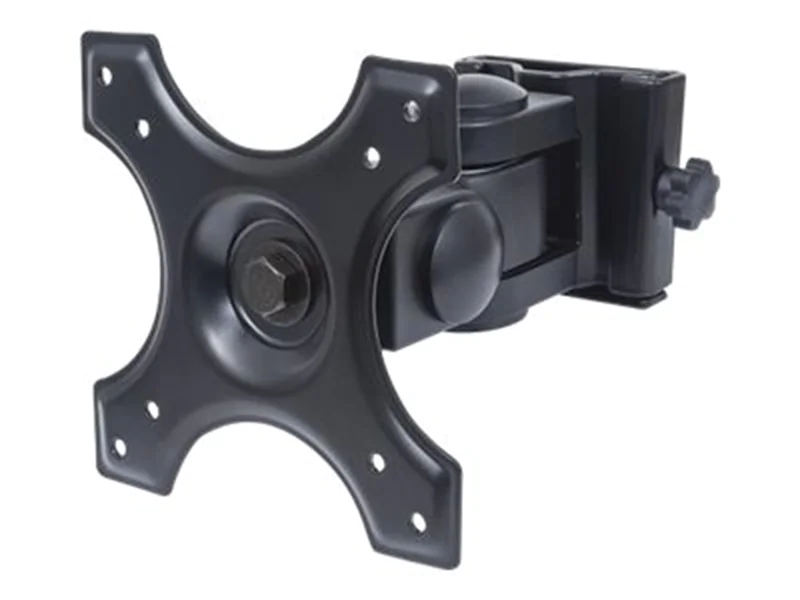Manhattan TV & Monitor Mount, Wall, Tilt and Swivel, 1 screen, Screen Sizes: 13-27", Black, VESA 75x75 to 100x100mm, 12kg, Swivel with 2 pivots, Lifetime Warranty - Klammer - für Monitor - stabiler Stahl - Bildschirmgröße: bis zu 55,9 cm (bis zu 22 Z