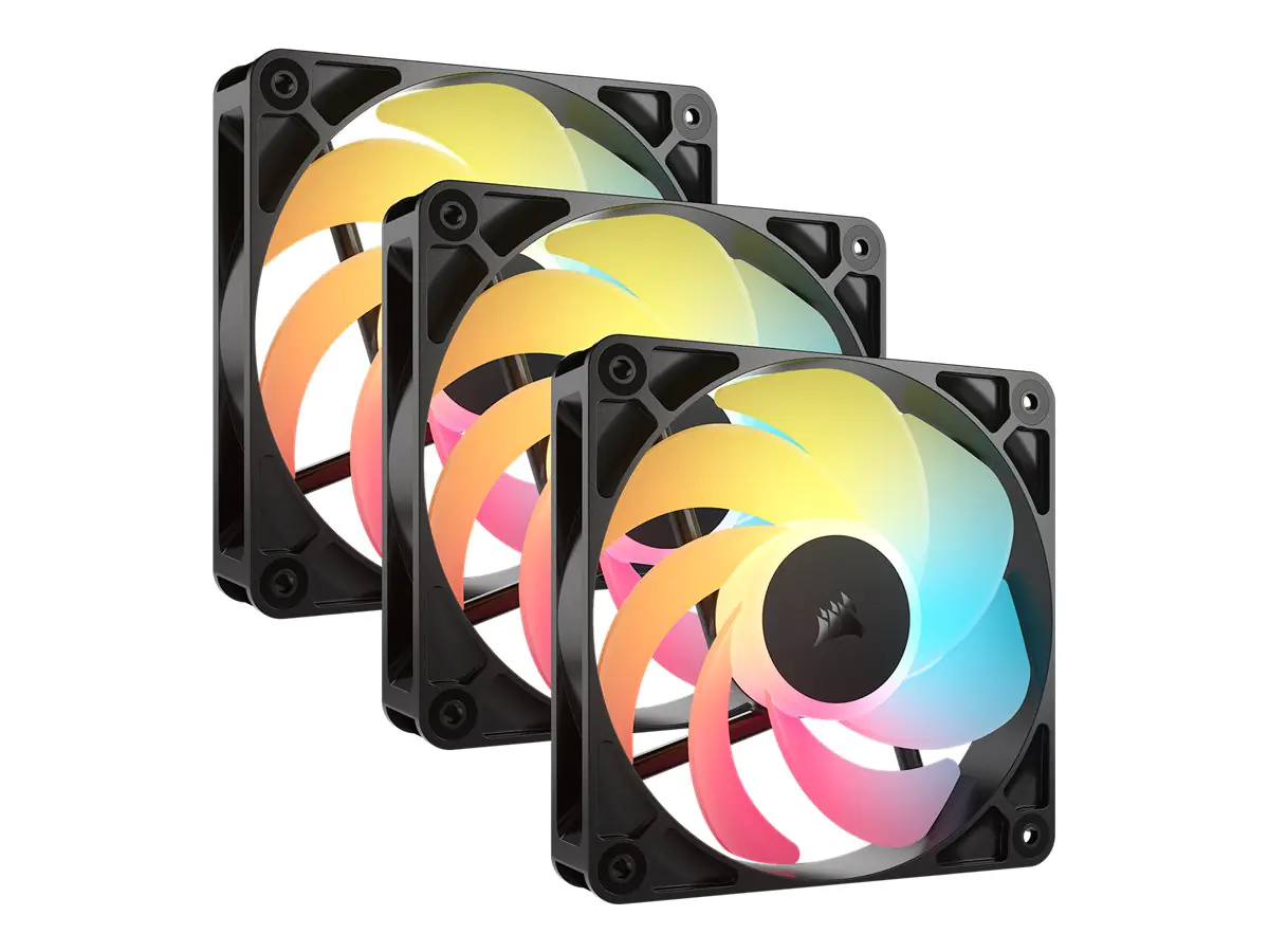 Corsair Lüfter 120*120*25 RS120-R ARGB PWM Triple Pack