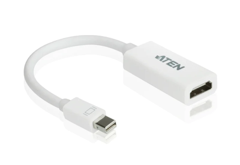 ATEN VC980 - Videoadapter - Mini DisplayPort männlich zu HDMI weiblich - 19 cm - weiß ATEN VC980 - Videoadapter - Mini DisplayPort männlich zu HDMI weiblich - 19 cm - weiß