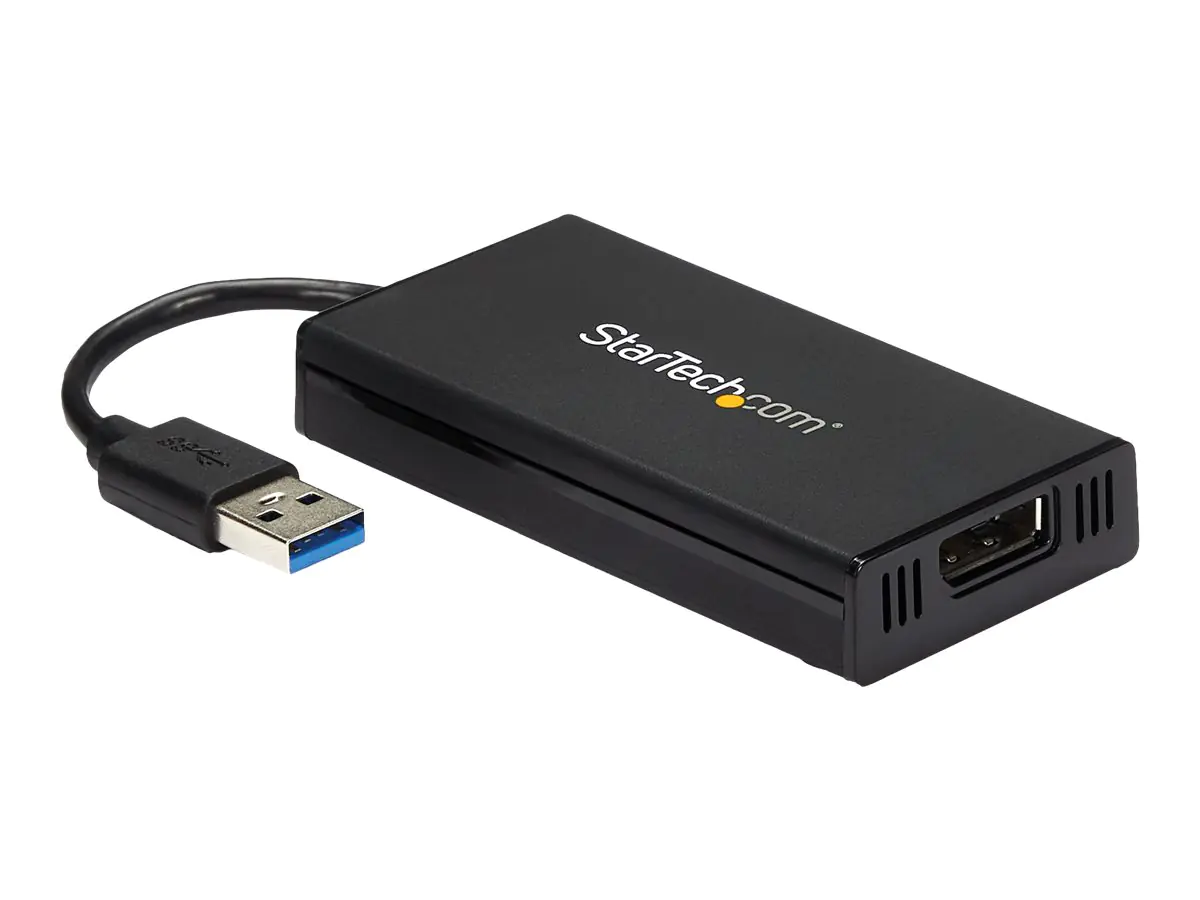 StarTech.com StarTech USB 3.0 to DisplayPort Adapter - DisplayLink Certified - 4K 30Hz - USB / DisplayPort-Adapter - TAA-konform - USB Typ A (M) USB32DP4K