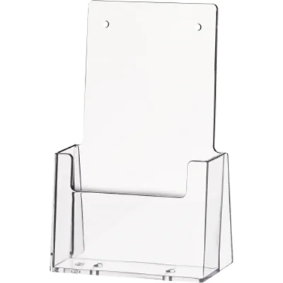 helit Prospekthalter H2351002 1/3 DIN A4 1Fach PS glasklar helit Prospekthalter H2351002 1/3 DIN A4 1Fach PS glasklar