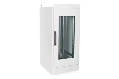 Digitus Professional DN-19 24U-I-6/8-1 - Gehäuse - bodenstehend - Grau, RAL 7035 - 24U - 48.3 cm (19")