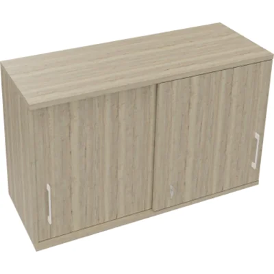 Aufsatz Schiebetürenschrank 2OH B1200xT442xH736mm Eiche Natur Aufsatz Schiebetürenschrank 2OH B1200xT442xH736mm Eiche Natur