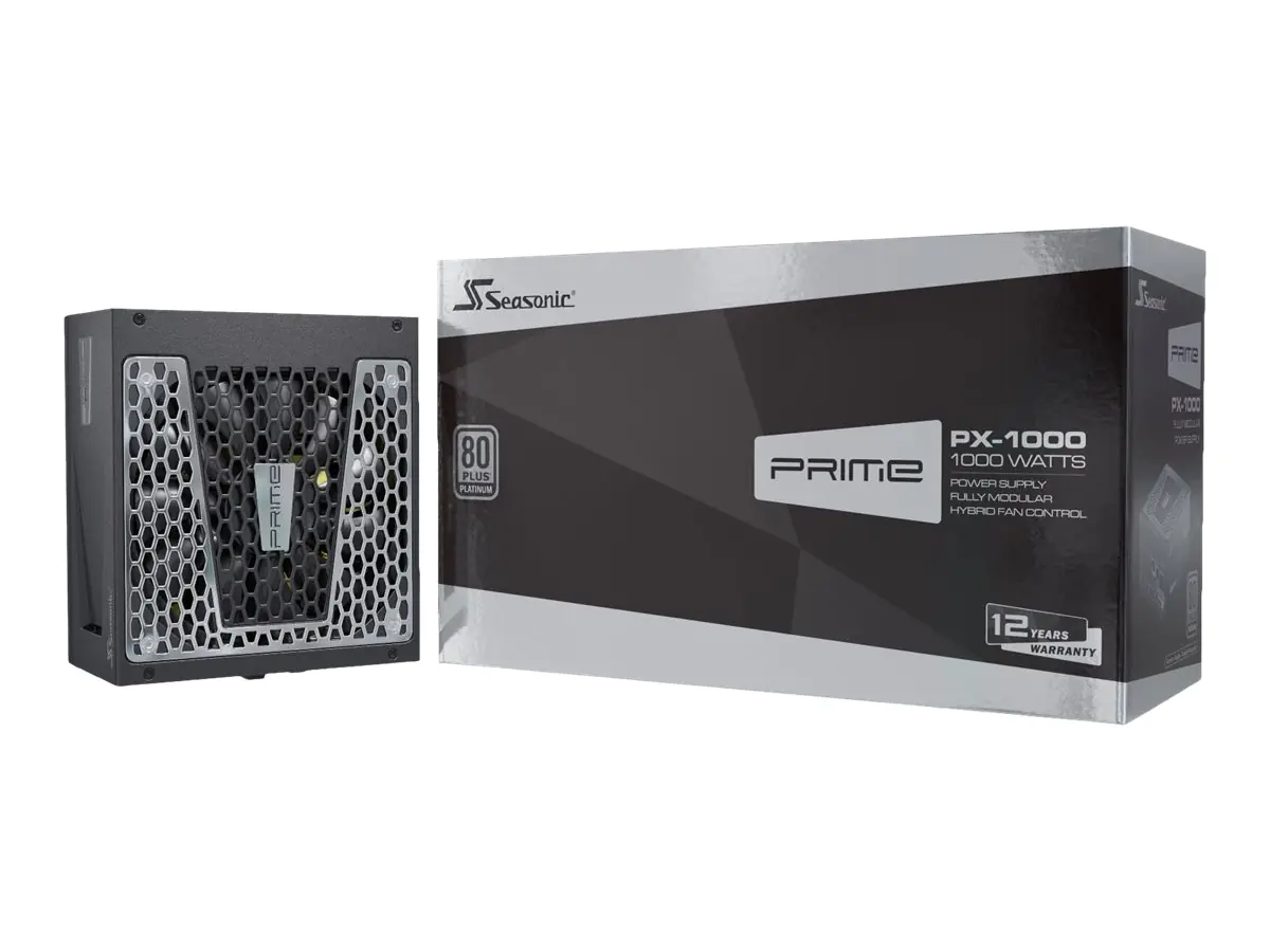 Sea Sonic Prime PX 1000 - Netzteil (intern) - ATX12V / EPS12V - 80 PLUS Platinum - Wechselstrom 100-240 V - 1000 Watt