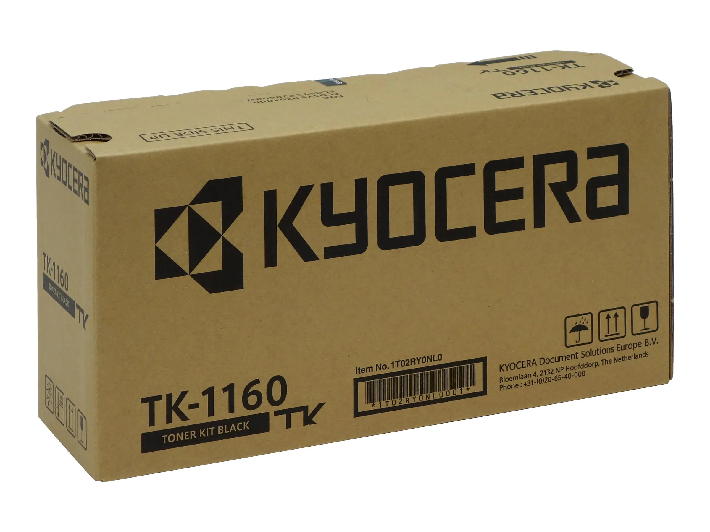 Kyocera TK 1160 - Schwarz - original - Tonerpatrone 1T02RY0NL0