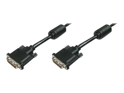 ASSMANN - DVI-Kabel - Single Link - DVI-D (M) zu DVI-D (M) - 3 m - Schwarz
