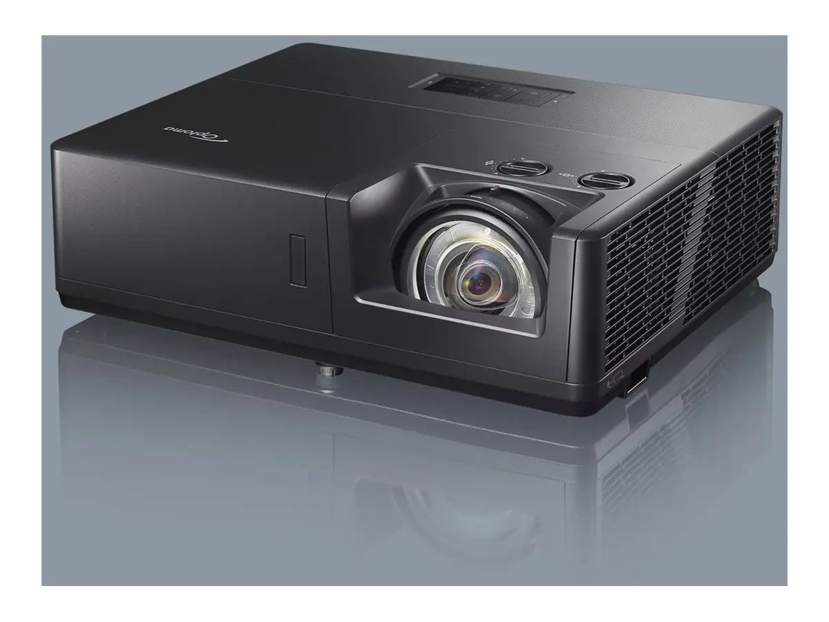 Optoma ZU607TST - DLP-Projektor - Laser - 3D - 6000 lm - WUXGA (1920 x 1200) - 16:10 - Short-Throw Fixed-Objektiv - LAN - Schwarz