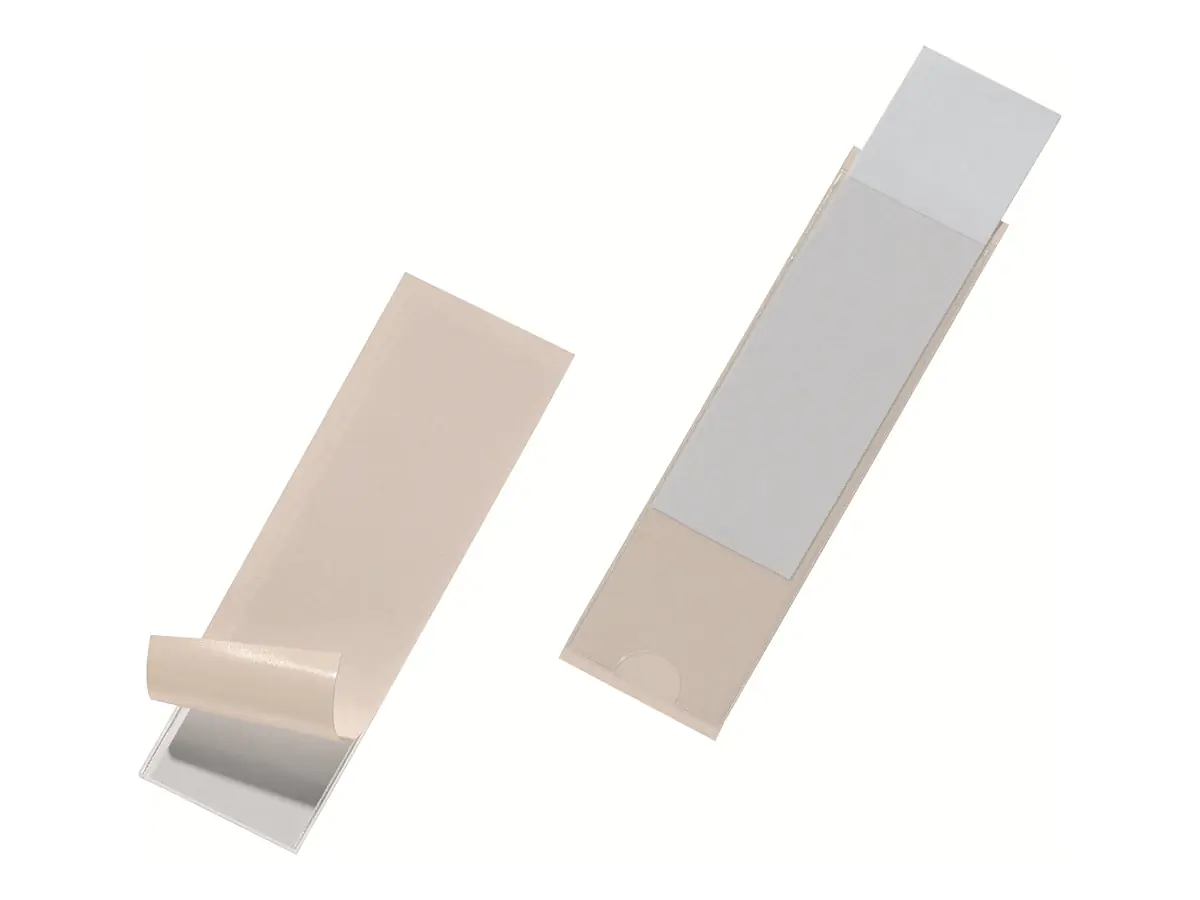 DURABLE Selbstklebetasche POCKETFIX 807319 30x100mm 10 St./Pack.
