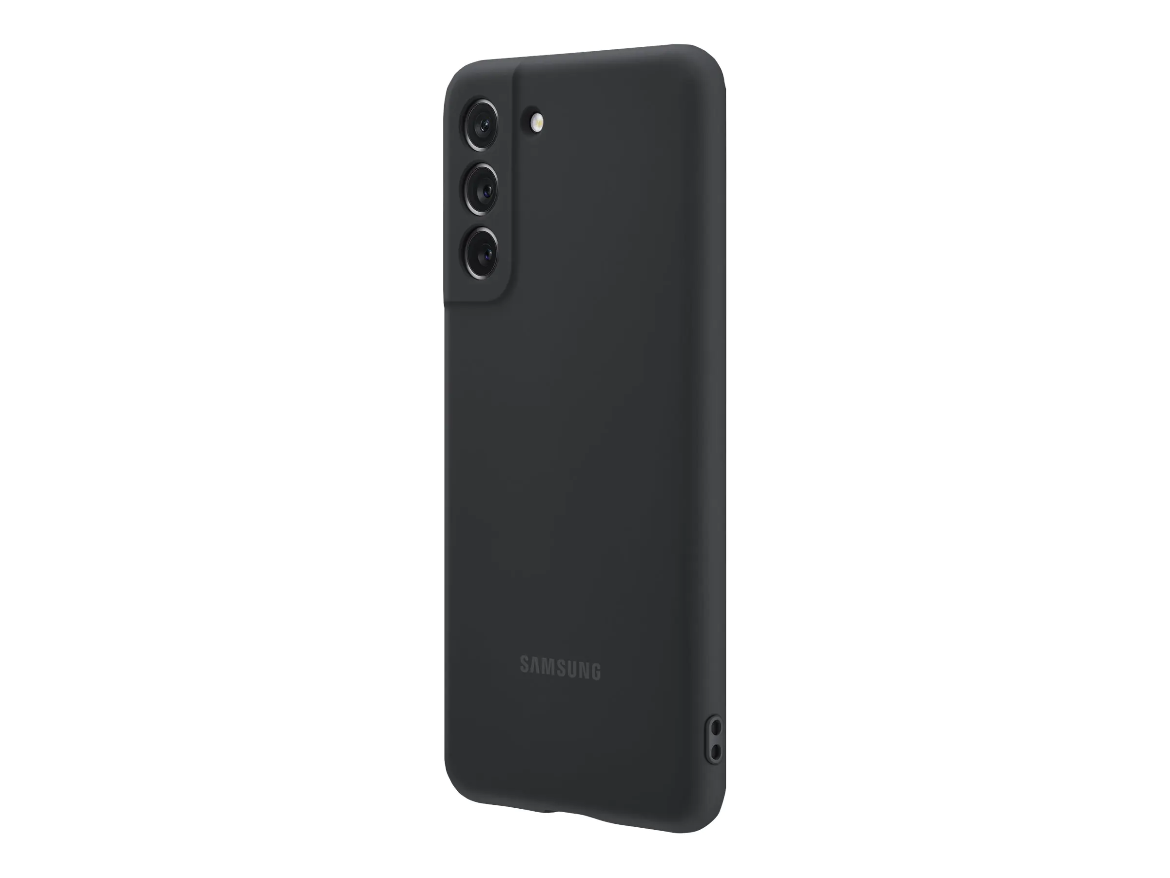 Samsung EF-PG990 - Hintere Abdeckung für Mobiltelefon - Silikon - Schwarz - für Galaxy S21 FE 5G