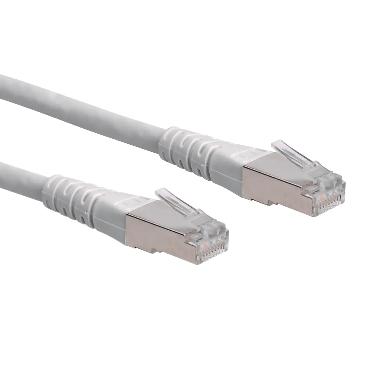 ROLINE S/FTP-(PiMF-)Patchkabel Kat.6, 10m, grau, 10 m, Cat6, S/FTP (S-STP), RJ-45, RJ-45, Grau 21.15.0840