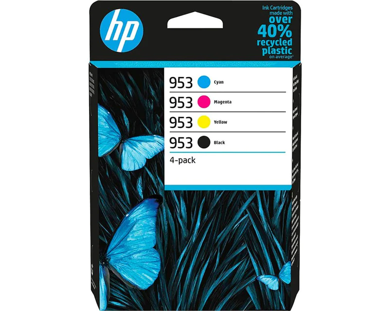 HP 953 - 4er-Pack - Schwarz, Gelb, Cyan, Magenta - original - Tintenpatrone - für Officejet Pro 7740, 7740 Wide Format, 8210, 8216, 8218, 8710, 8715, 8720, 8725, 8730, 8740 HP 953 - 4er-Pack - Schwarz, Gelb, Cyan, Magenta - original - Tintenpatrone - für Officejet Pro 7740, 7740 Wide Format, 8210, 8216, 8218, 8710, 8715, 8720, 8725, 8730, 8740