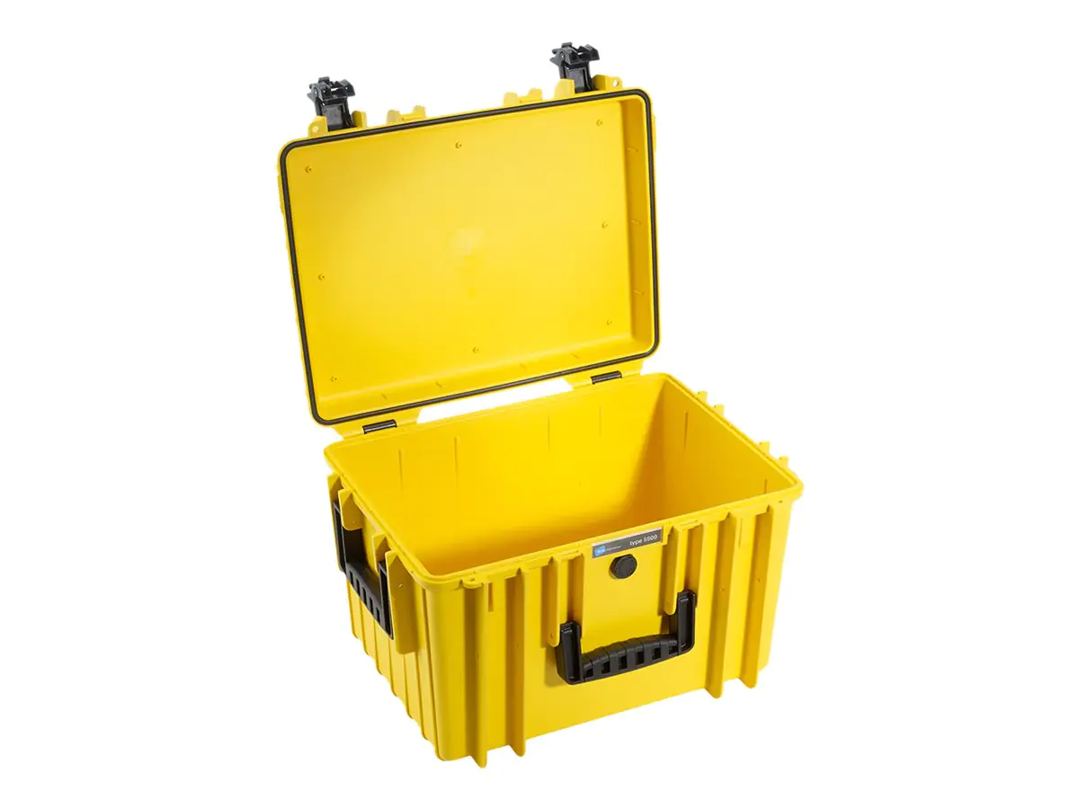 B&W outdoor.case type 5500 - Hartschalentasche - Polypropylen - Gelb
