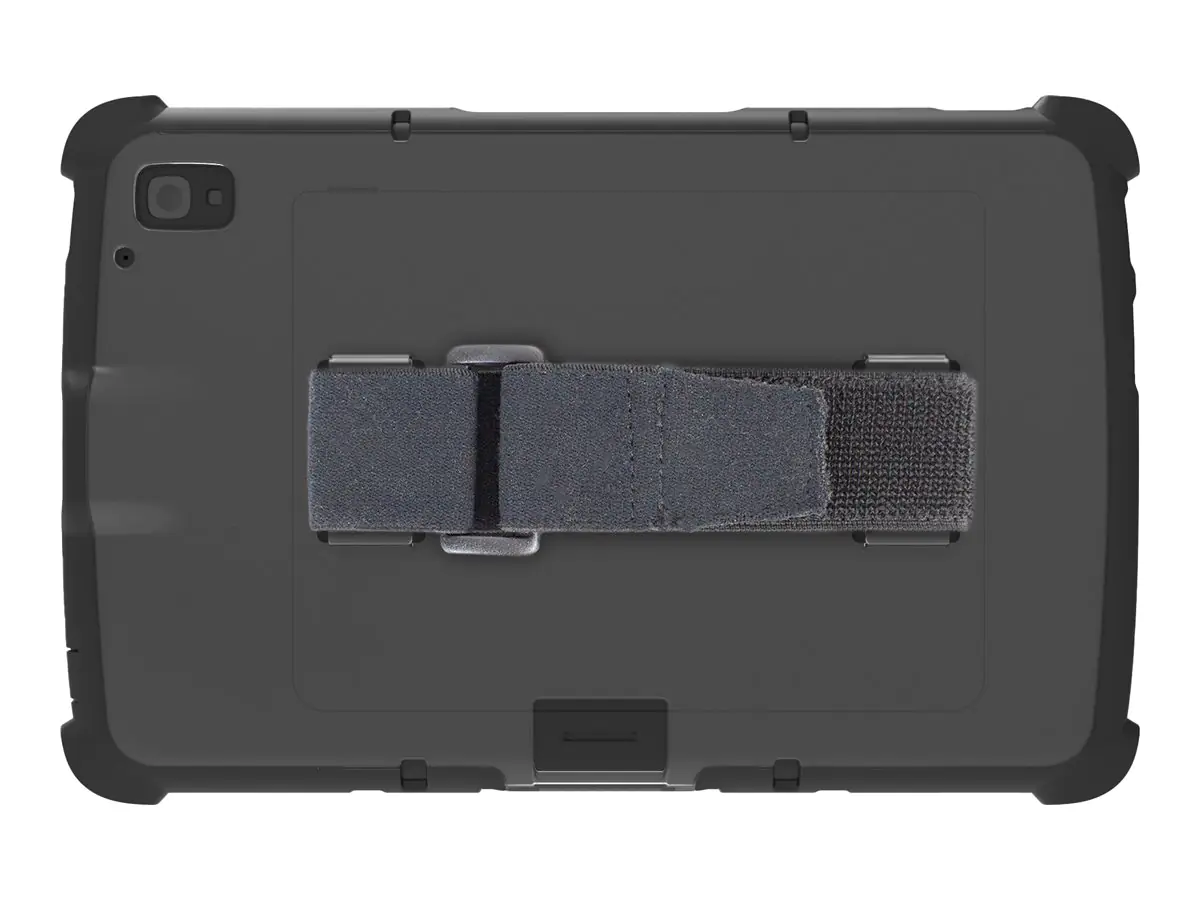 InfoCase - Hintere Abdeckung für Tablet - widerstandsfähig - Polycarbonat, Thermoplastisches Polyurethan (TPU) - klar - für Zebra ET40 (8 Zoll), ET40-HC (8 Zoll), ET45 (8 Zoll), ET45-HC (8 Zoll)