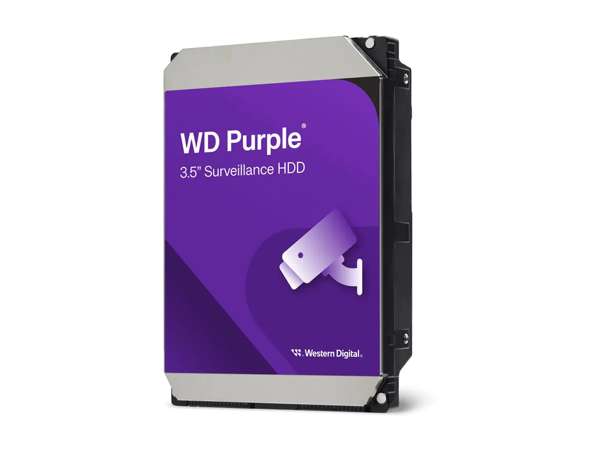 WD Purple WD84PURZ - Festplatte - 8 TB - intern - 3.5" (8.9 cm) - SATA 6Gb/s - 5640 rpm - Puffer: 128 MB