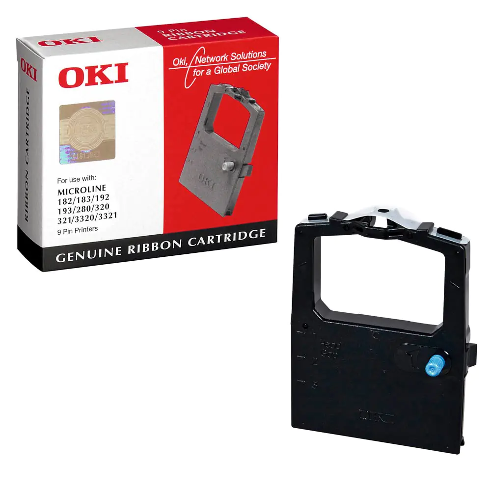 Oki Farbband 09002315 Nylon schwarz 4 Mio Zeichen