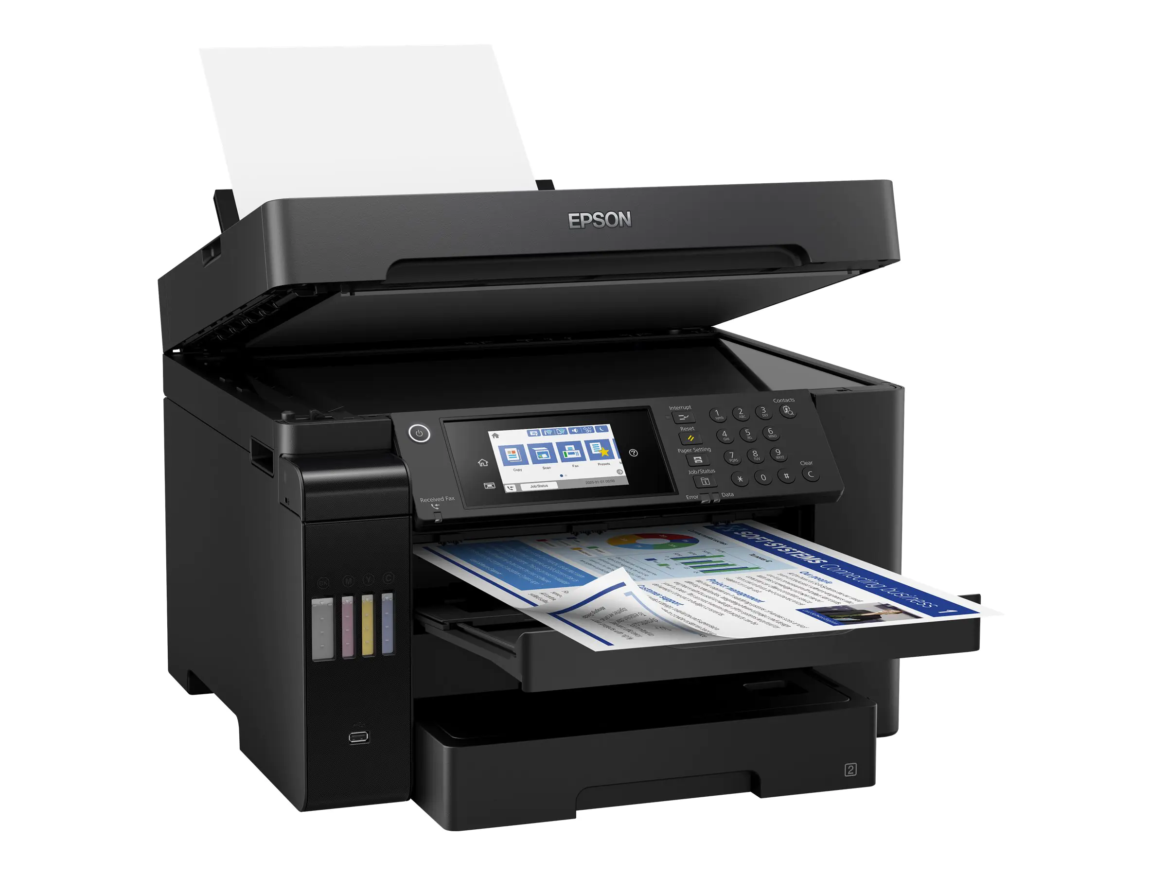 Epson EcoTank ET-16650 - Multifunktionsdrucker - Farbe - Tintenstrahl - A3 plus (311 x 457 mm) C11CH71401