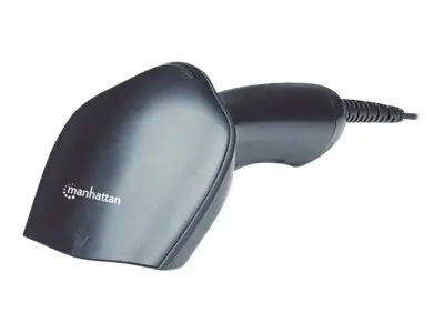 Manhattan Long Range CCD Handheld Barcode Scanner, USB, 500mm Scan Depth, Cable 1.5m, Max Ambient Light 30,000 lux (sunlight), Black, Three Year Warranty, Box - Barcode-Scanner - Handgerät - 500 Scans/Sek. - decodiert - USB Manhattan Long Range CCD Handheld Barcode Scanner, USB, 500mm Scan Depth, Cable 1.5m, Max Ambient Light 30,000 lux (sunlight), Black, Three Year Warranty, Box - Barcode-Scanner - Handgerät - 500 Scans/Sek. - decodiert - USB