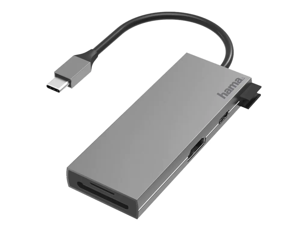 Hama Multiport Adapter - Dockingstation - USB-C 3.2 Gen 1