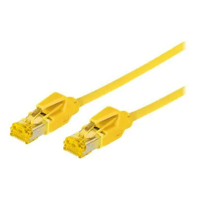 exertis Connect - Patch-Kabel - RJ-45 (M) zu RJ-45 (M) - 3 m - SFTP - CAT 6a - halogenfrei - Gelb