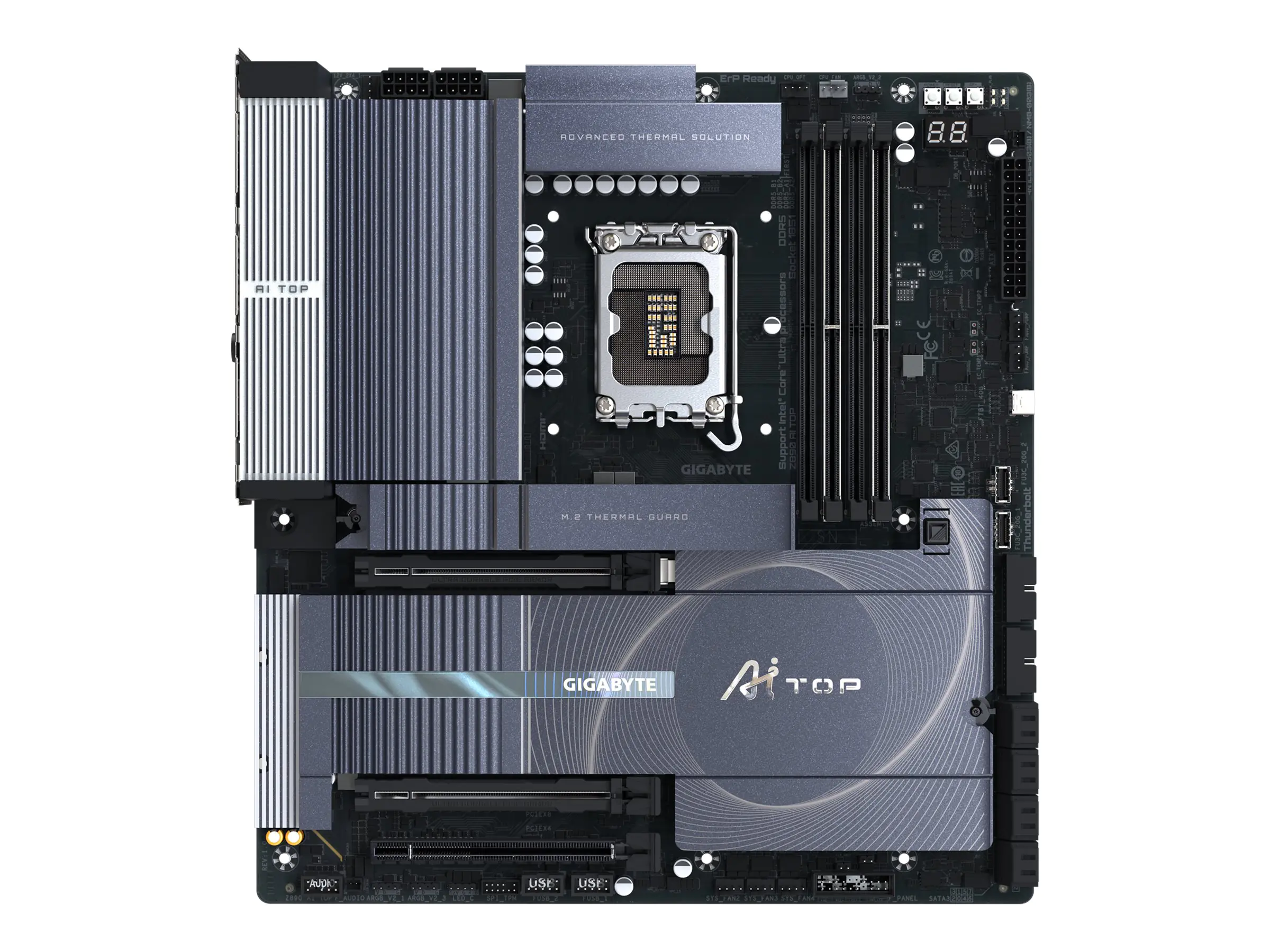 Gigabyte Z890 AI TOP - Motherboard - ATX - LGA1851-Sockel - Z890 Chipsatz - USB4, USB 3.2 Gen