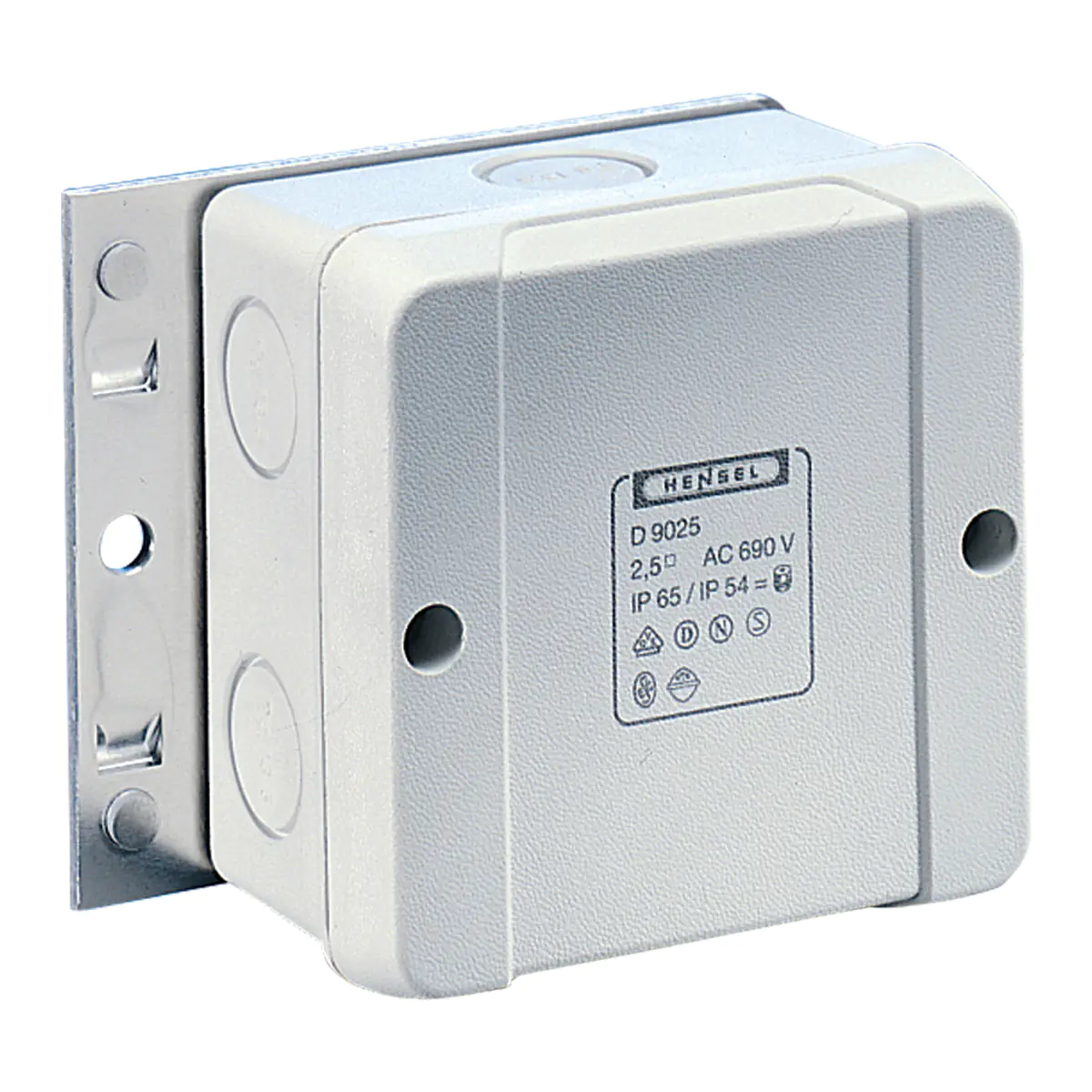 Schroff Distribution Box - Kabelverteilerkasten - Rack montierbar - Hellgrau