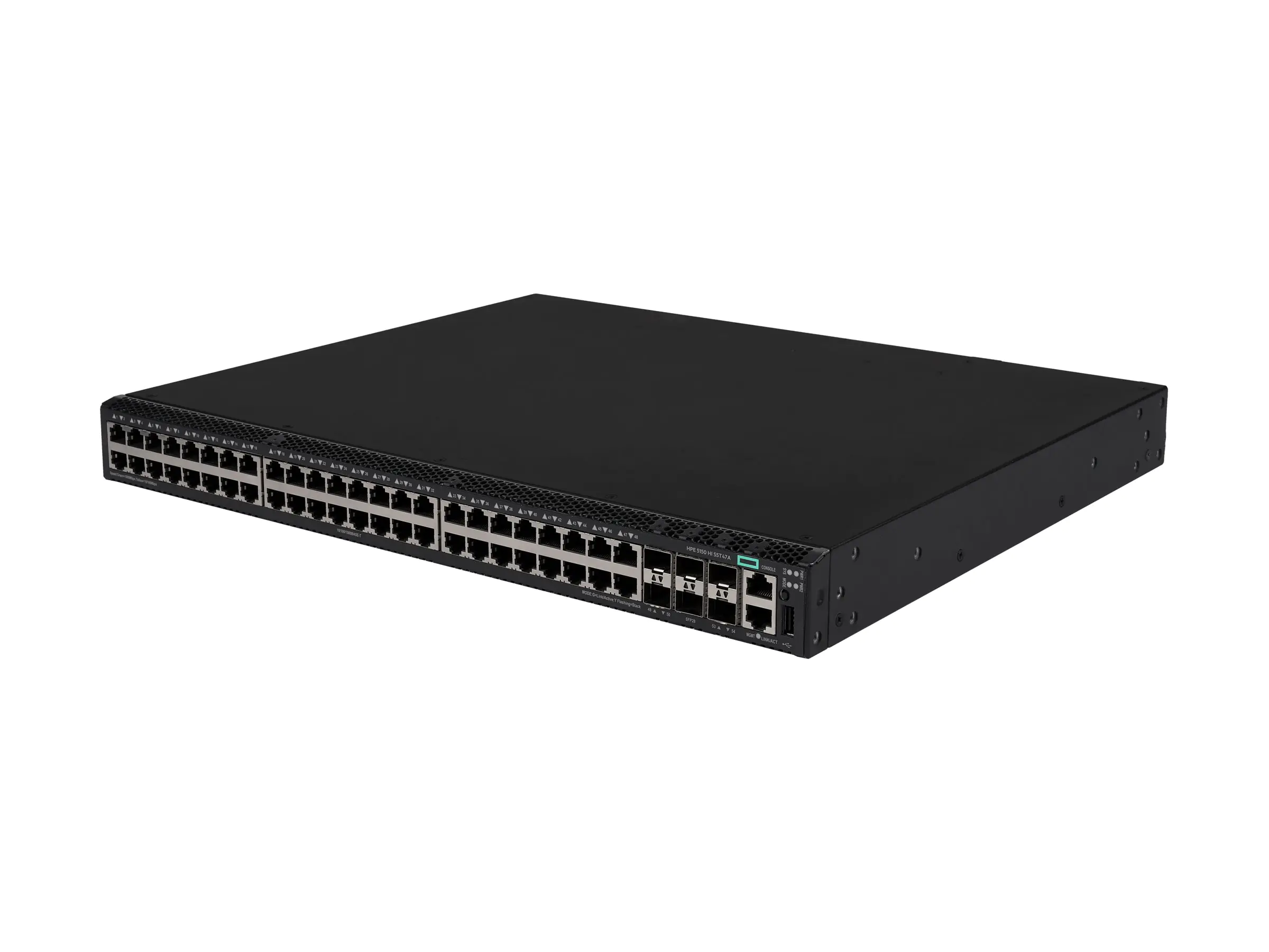 HPE Networking Comware 5150HI 48p 10M/100M/1G 6p SFP28 10G/25G Switch - Switch - L3 - managed - 48 x 10/100/1000Base-T + 6 x 10 Gigabit / 25 Gigabit SFP28 (uplink / stacking) S5T47A