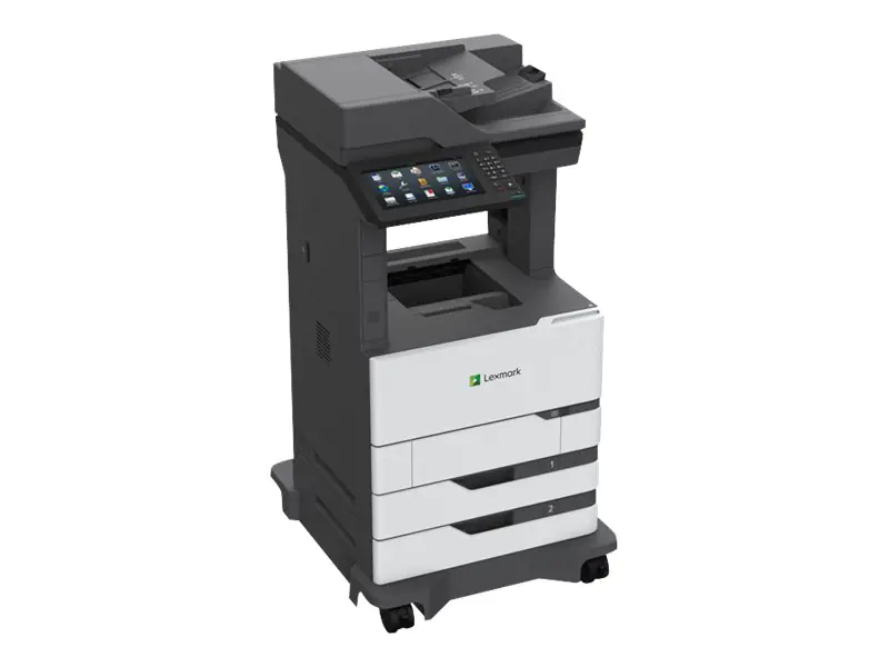 Lexmark MX826ade - Multifunktionsdrucker - s/w - Laser - 215.9 x 355.6 mm (Original) - A4/Legal (Medien) - bis zu 66 Seiten/Min. (Kopieren) - bis zu 66 Seiten/Min. (Drucken) - 1200 Blatt - 33.6 Kbps - USB 2.0, Gigabit LAN, USB 2.0-Host