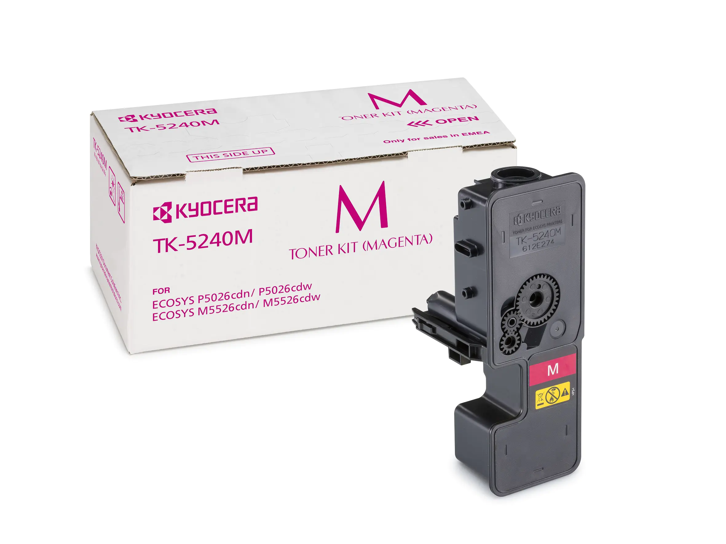 Kyocera TK 5240M - Magenta - Original - Tonerpatrone - für ECOSYS M5526, P5026 Kyocera TK 5240M - Magenta - Original - Tonerpatrone - für ECOSYS M5526, P5026