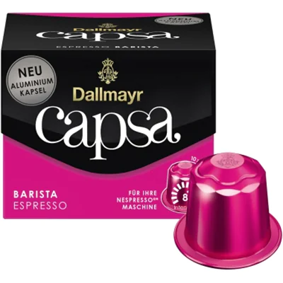 Dallmayr Kaffeekapsel capsa Barista 101000000 10 St./Pack. Dallmayr Kaffeekapsel capsa Barista 101000000 10 St./Pack.