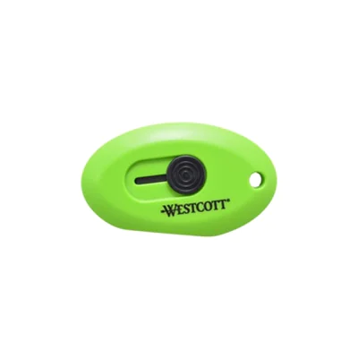 Westcott Sicherheitsmesser Mini Einweg 31mm 1 Glied Keramik rostfrei grün