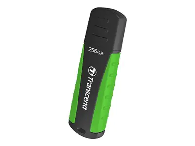 Transcend JetFlash 810 - USB-Flash-Laufwerk - 256 GB - USB 3.1 Gen 1 - grün