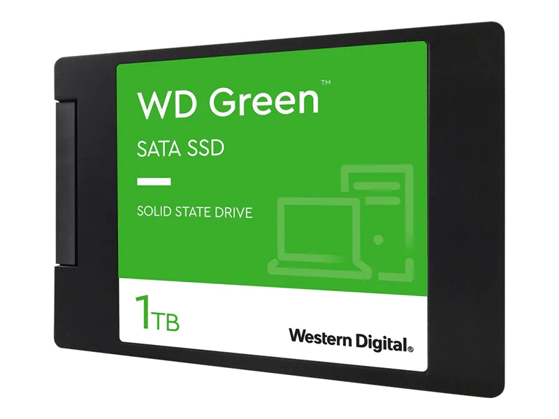 WD Green WDS100T3G0A - SSD - 1 TB - intern - 2.5" (6.4 cm) - SATA 6Gb/s