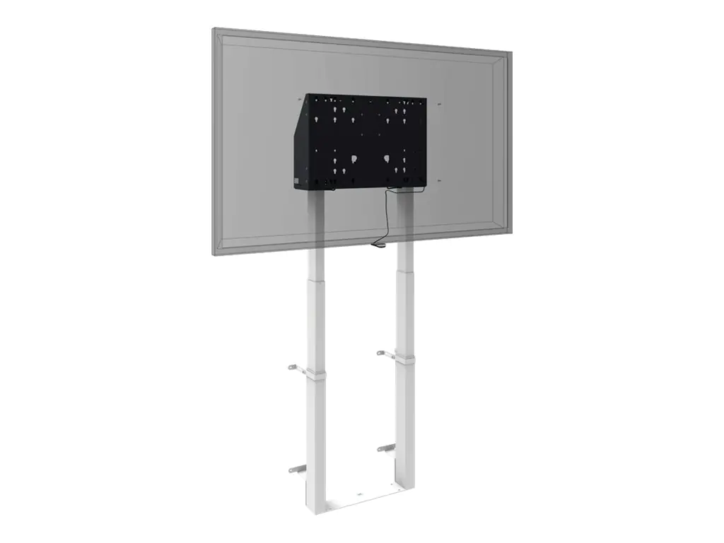 Iiyama - Befestigungskit - für Flachbildschirm - weiß - Bildschirmgröße: 81.28-218.44 cm (32"-86") - Wandmontage, Bodenaufstellung