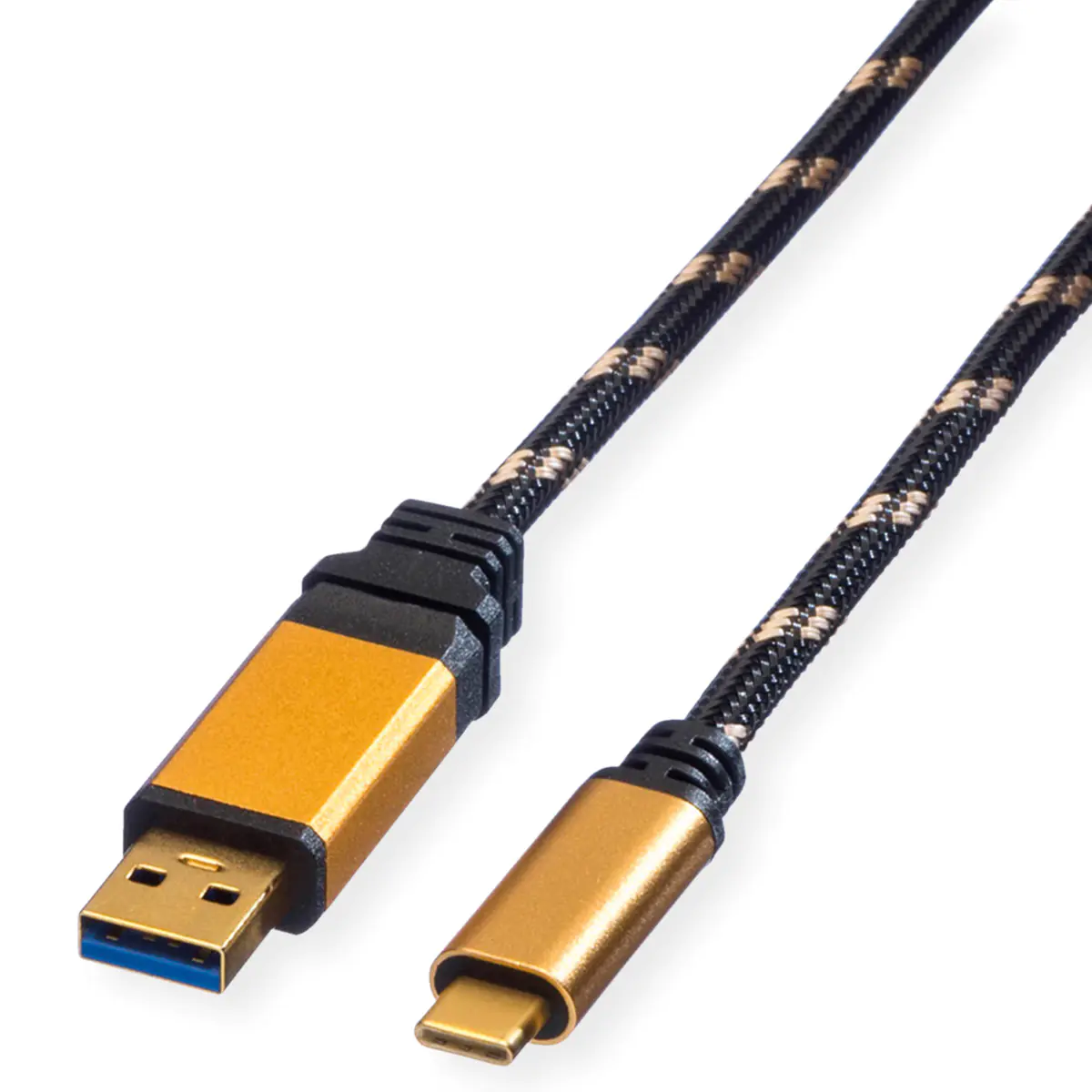 ROLINE GOLD USB3.2 Gen1 Kabel A-C ST/ST - - Digital/Daten - Kabel - Digital/Daten