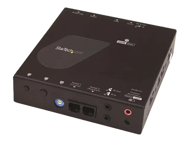 StarTech 4K HDMI over IP Empfänger für ST12MHDLAN4K - 4K Receiver - HDMI over Cat 6 - 4K AV Receiver - Erweiterung für Video/Audio - GigE, HDMI - bis zu 100 m - für P/N: ST12MHDLAN4K, SV565HDIP, SVA12M2NEUA, SVA12M5NA, VIDWALLMNT