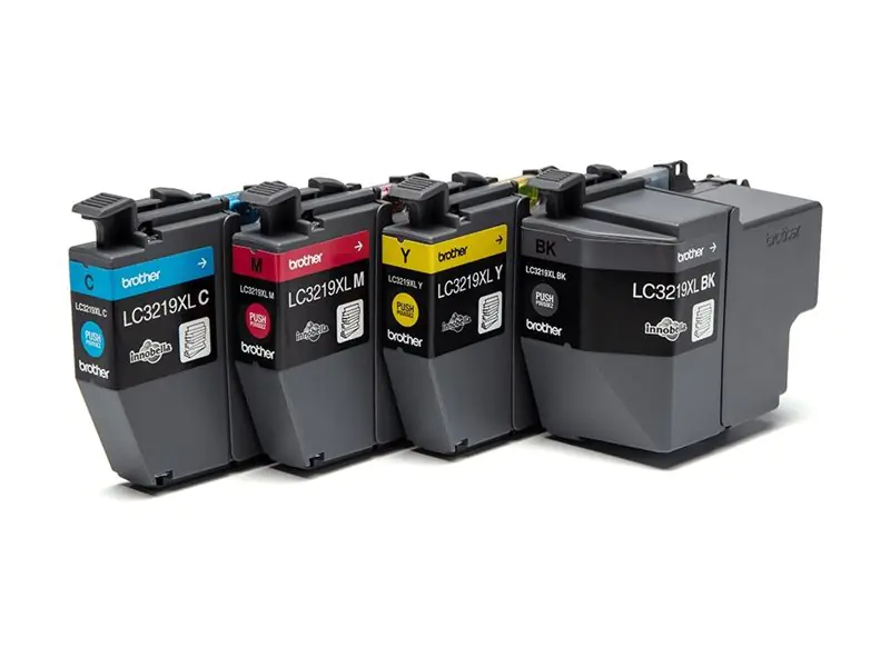 Brother Tinte LC3219XLVAL Value Pack 4er Pack XL Schwarz, Gelb, Cyan, Magenta