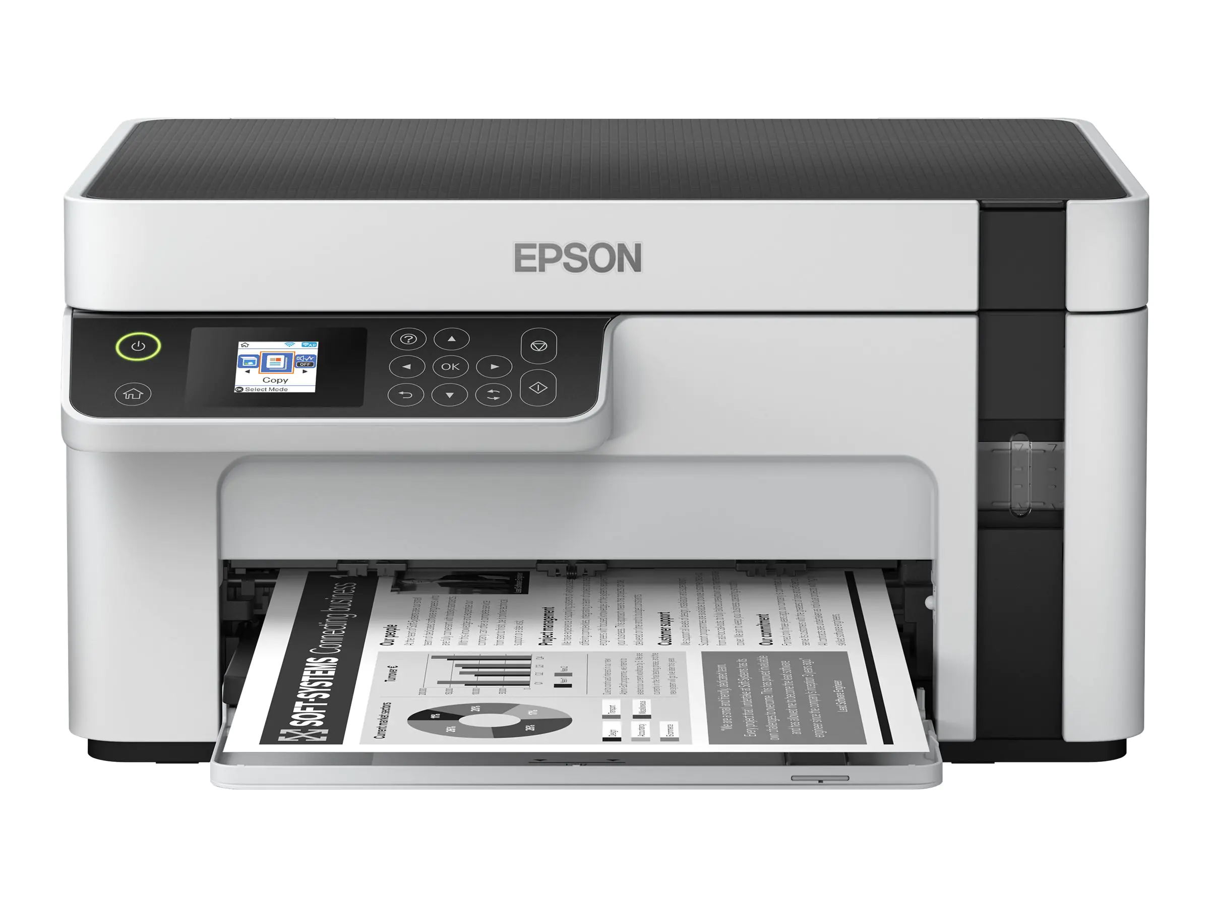 Epson EcoTank ET-M2120 - Multifunktionsdrucker - s/w - Tintenstrahl - A4/Legal (Medien) C11CJ18401