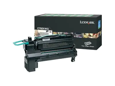 Lexmark - Besonders hohe Ergiebigkeit - Schwarz - Original - Tonerpatrone LCCP, LRP - für Lexmark C792, X792