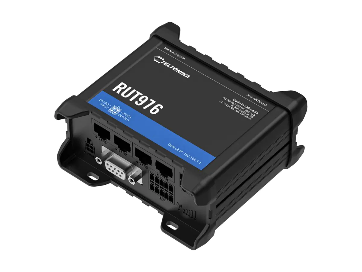Teltonika RUT976 - Wireless Router - Netz - WWAN RUT976020000