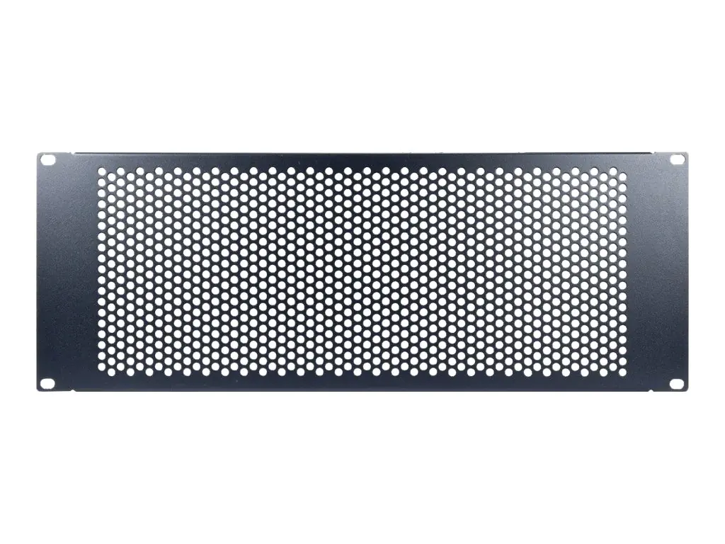 Inter-Tech PINHOLE APERTURE - Blindplatte - RAL 9005 - 4U - 48.3 cm (19")