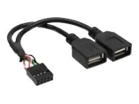InLine - Interner und externer USB-Adapter - DIN, 9-polig (W) zu USB (W)