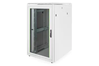 Digitus Unique DN-19 26U-8/10-1 - Schrank - Netzwerkschrank - Grau, RAL 7035 - 26U - 48.3 cm (19")