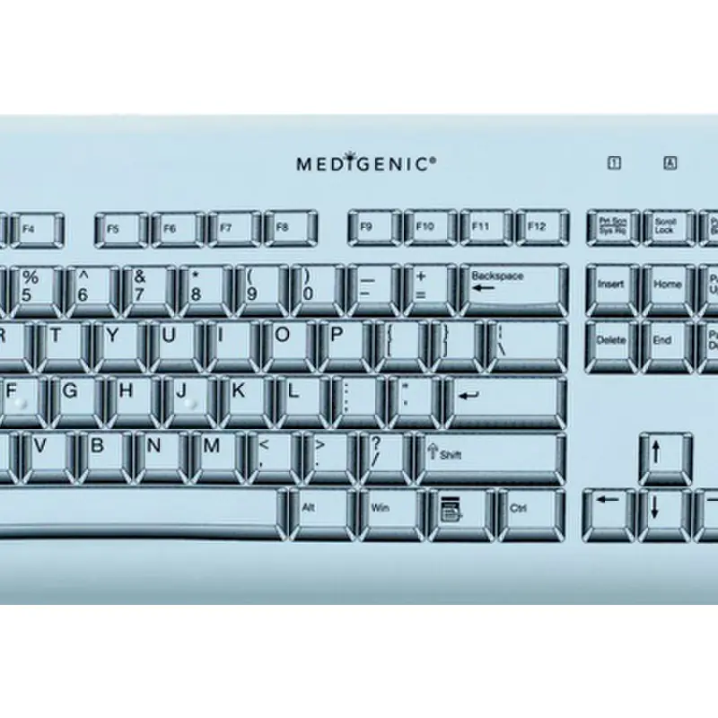 Medigenic Essential - Tastatur - waschbar - USB - Deutsch
