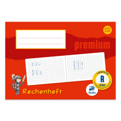 Staufen Rechenlernheft Premium DIN A5 quer kariert R 90g/m² 16 Bl. Staufen Rechenlernheft Premium DIN A5 quer kariert R 90g/m² 16 Bl.