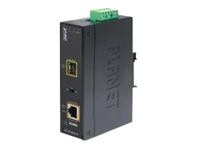 PLANET IGTP-805AT - Medienkonverter - GigE - 10Base-T, 1000Base-LX, 1000Base-SX, 100Base-TX, 1000Base-T - SFP (mini-GBIC) / RJ-45